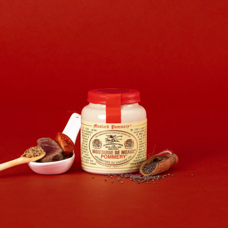 Pommery Senape Meaux in grani tappo in plastica 100 g - squisitoo