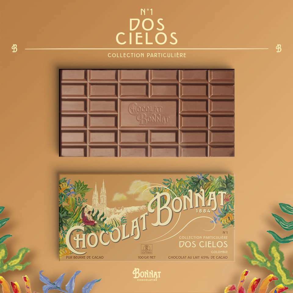 Bonnat tavoletta di cioccolato Dos Cielos Colombia 65% Collection Particulière 100 g - squisitoo