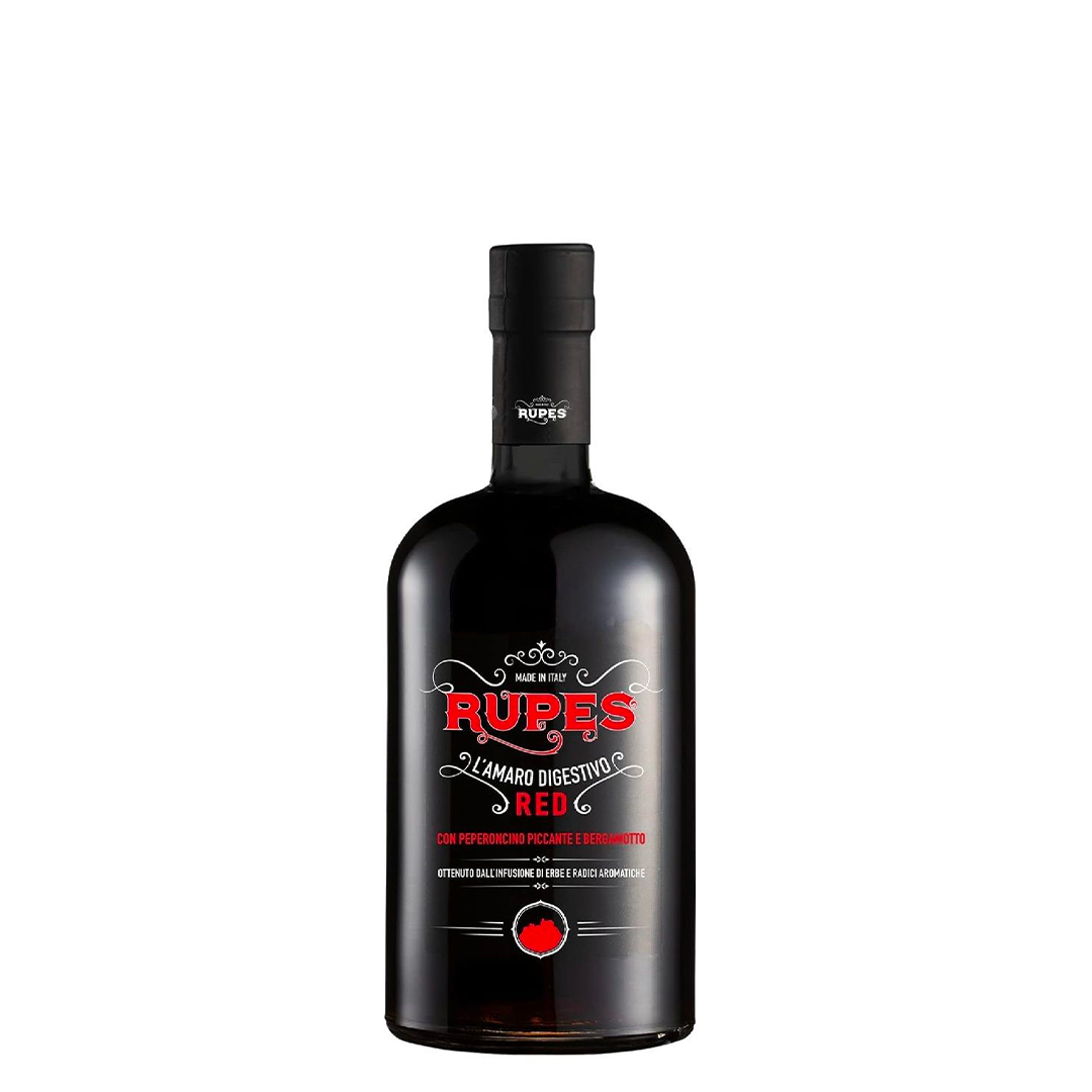 Amaro Rupes Red con peperoncino e bergamotto 70 cl - squisitoo