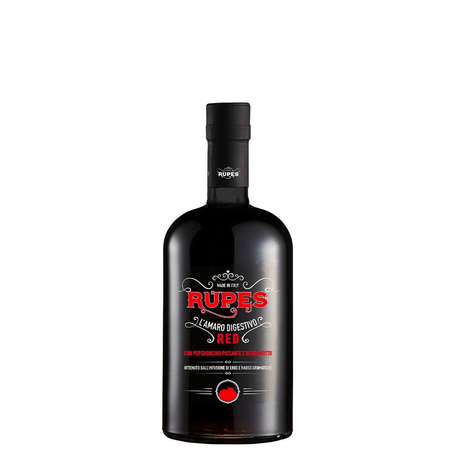 Amaro Rupes Red with chilli and bergamot 70 cl