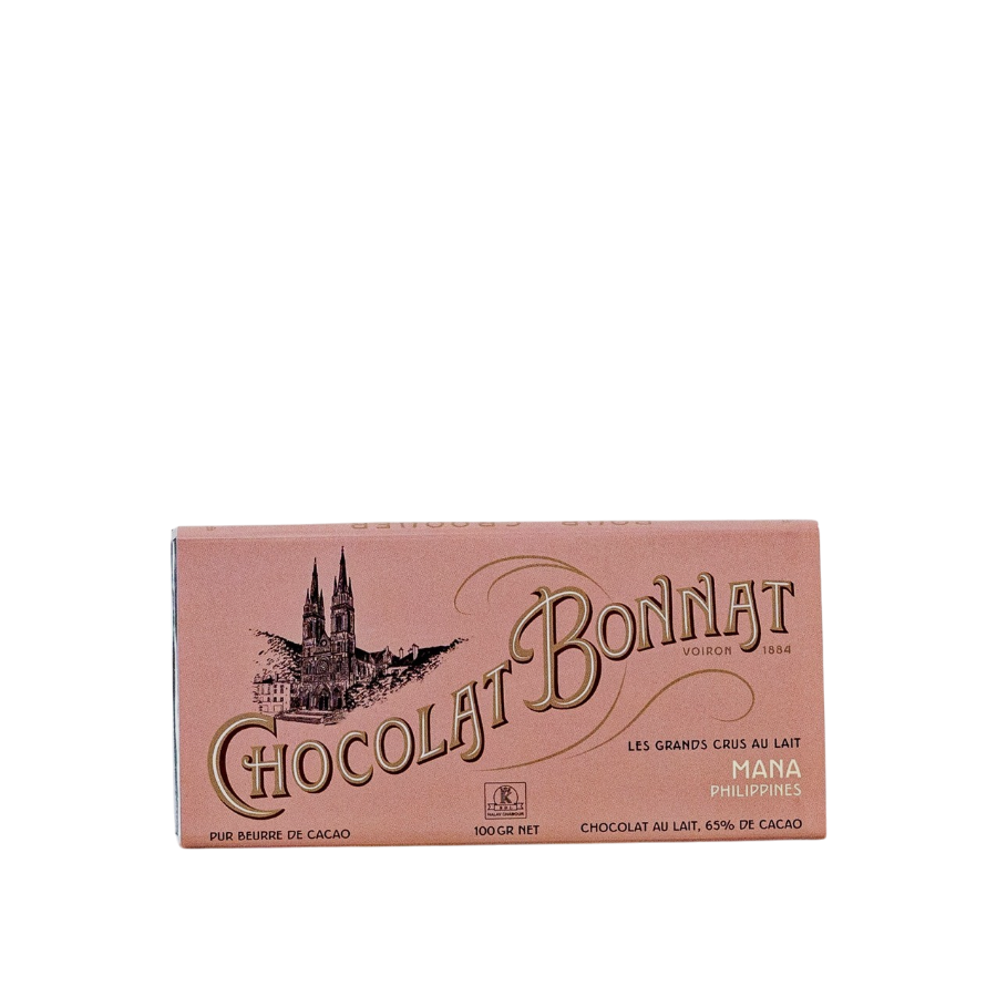 Bonnat tavoletta di cioccolato al latte Mana Philippines 65% 100 g