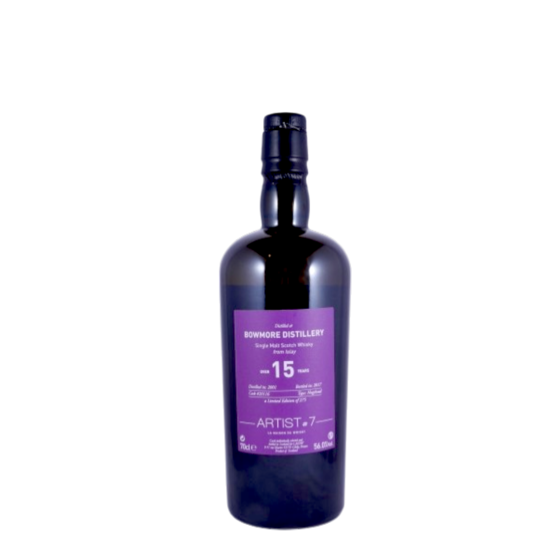 Whisky LMDW Bowmore 2001 Over 15 Years Old Cask N.20116 Artist N.7 70 cl