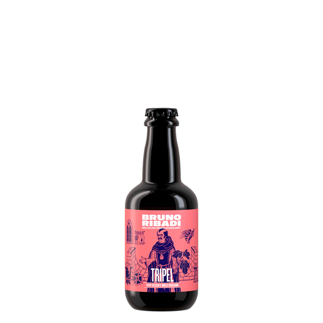 Bruno Ribadi Birra Tripel, fichi secchi e miele Siciliano 33 cl - squisitoo