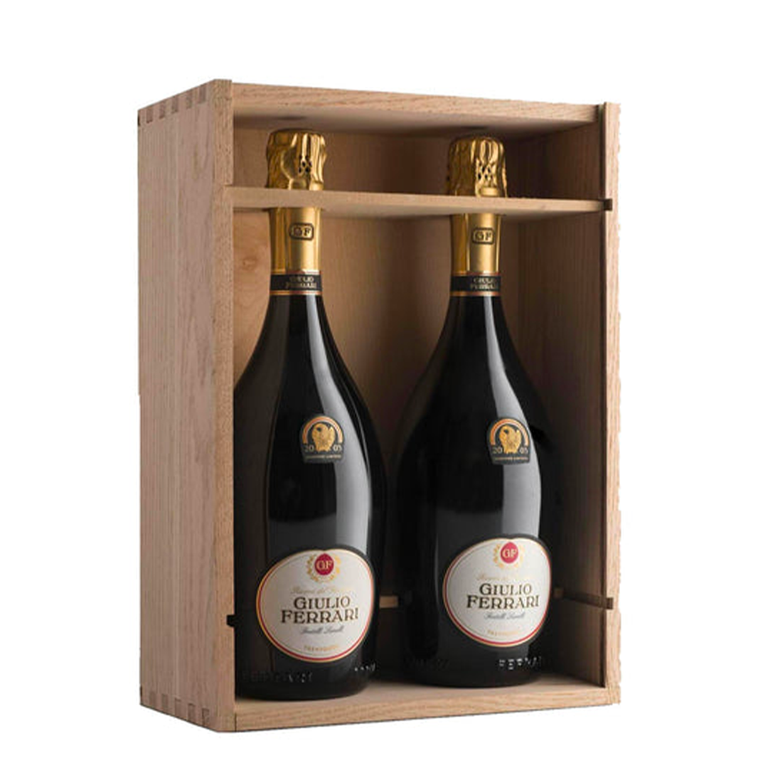 Ferrari Giulio Riserva del Fondatore 2000 Box 2 Bottiglie