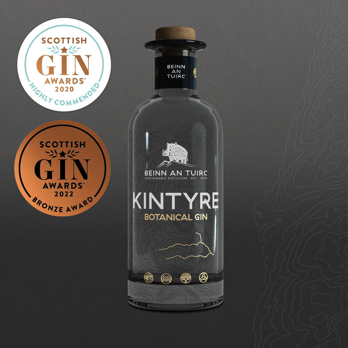 Kintyre Gin 70 cl - squisitoo
