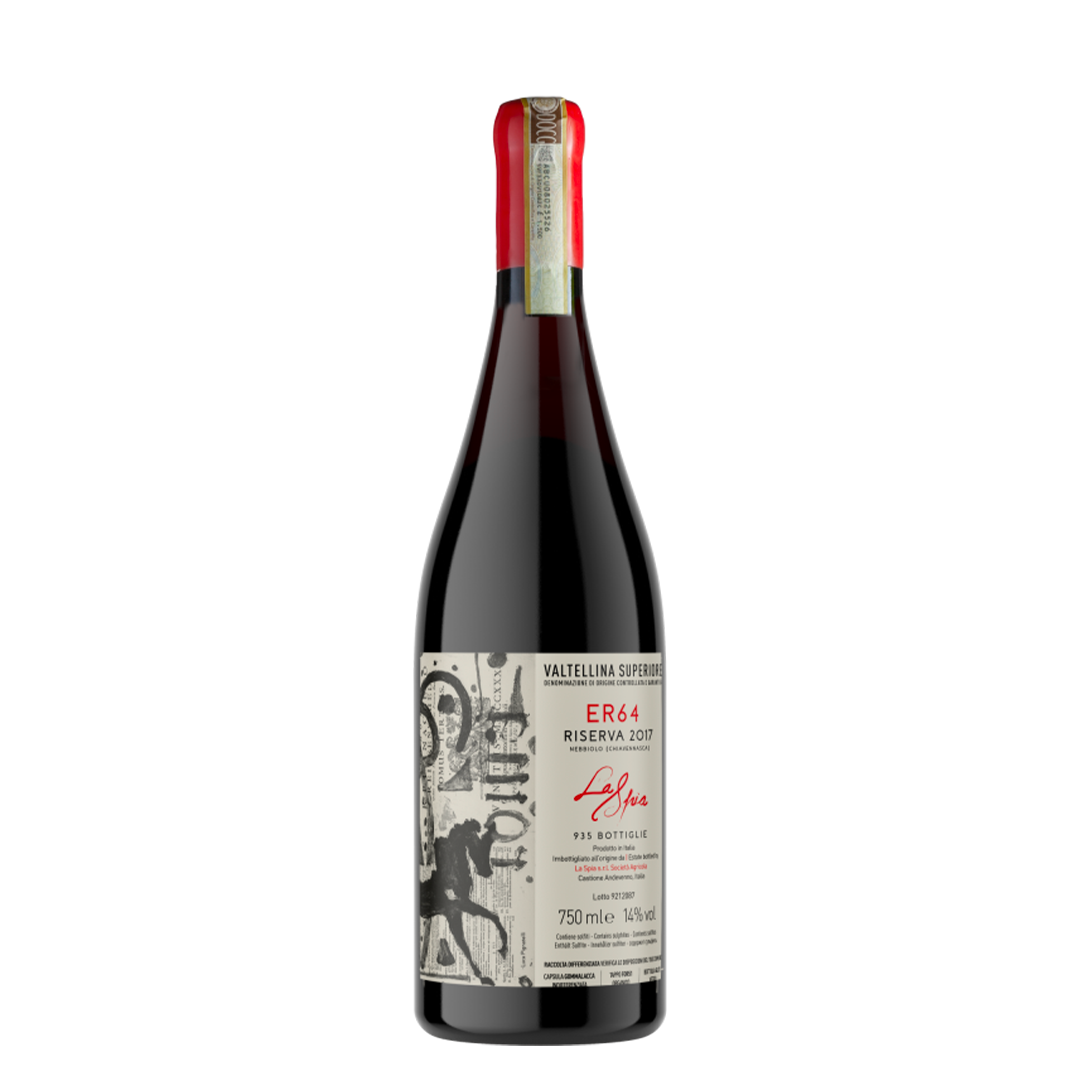 La Spia ER64 Riserva Valtellina Superiore DOCG 2017 - squisitoo