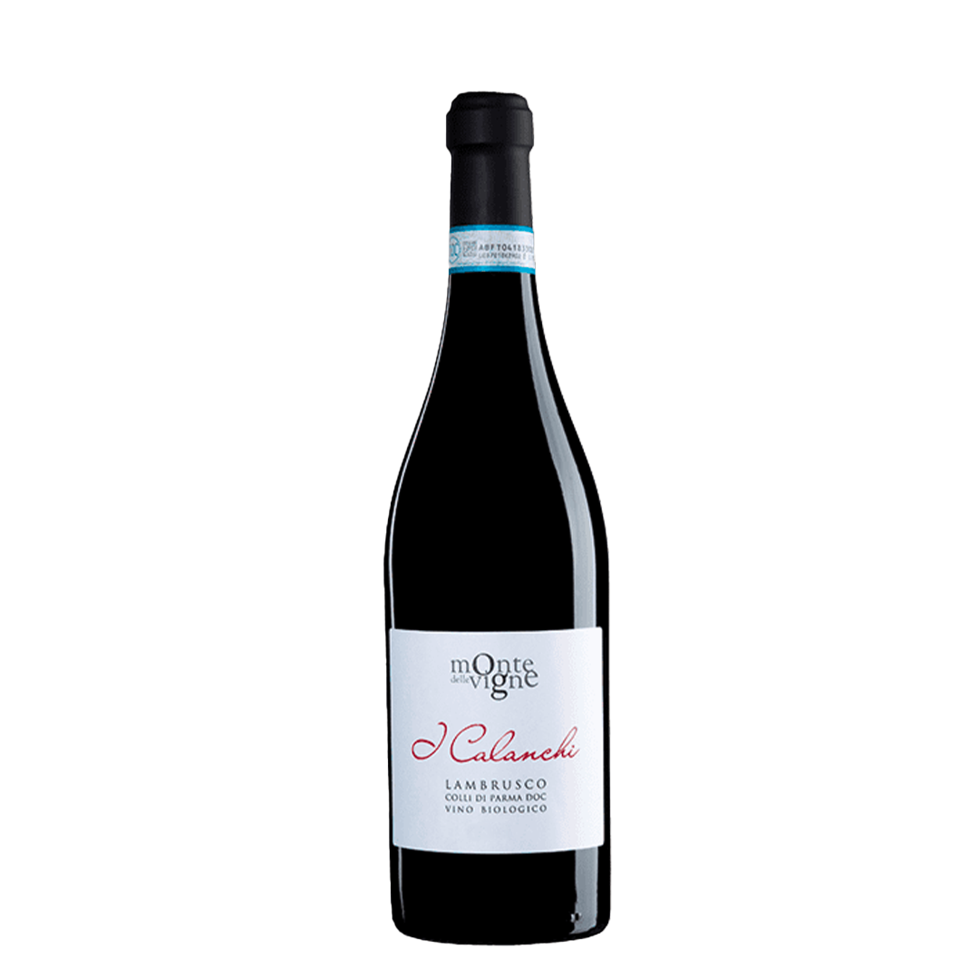 Monte delle Vigne Lambrusco Frizzante I Calanchi Colli di Parma DOC BIO 2022 - squisitoo