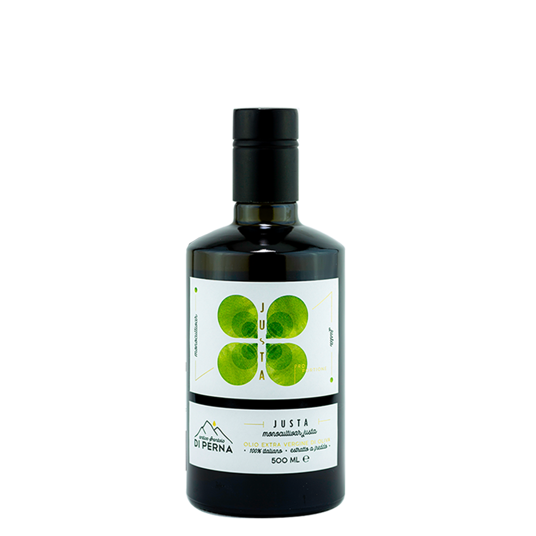 Perna olio extra vergine di oliva monocultivar Justa 50 cl - squisitoo