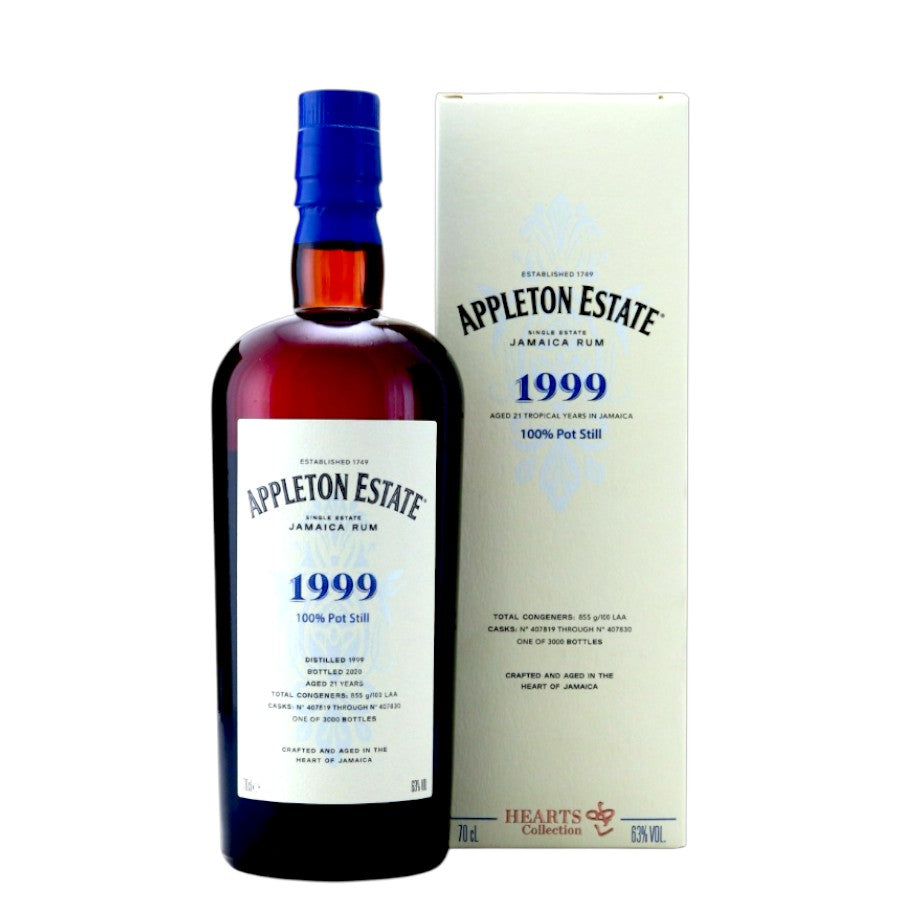 Rum Appleton Estate Hearts Collection 1999 21 Years Old 70 cl