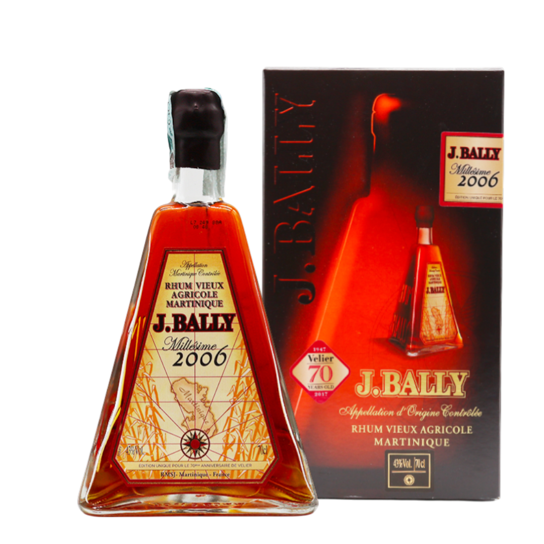 Rum Bally Millésime 2006 70° Anniversario Velier 70 cl