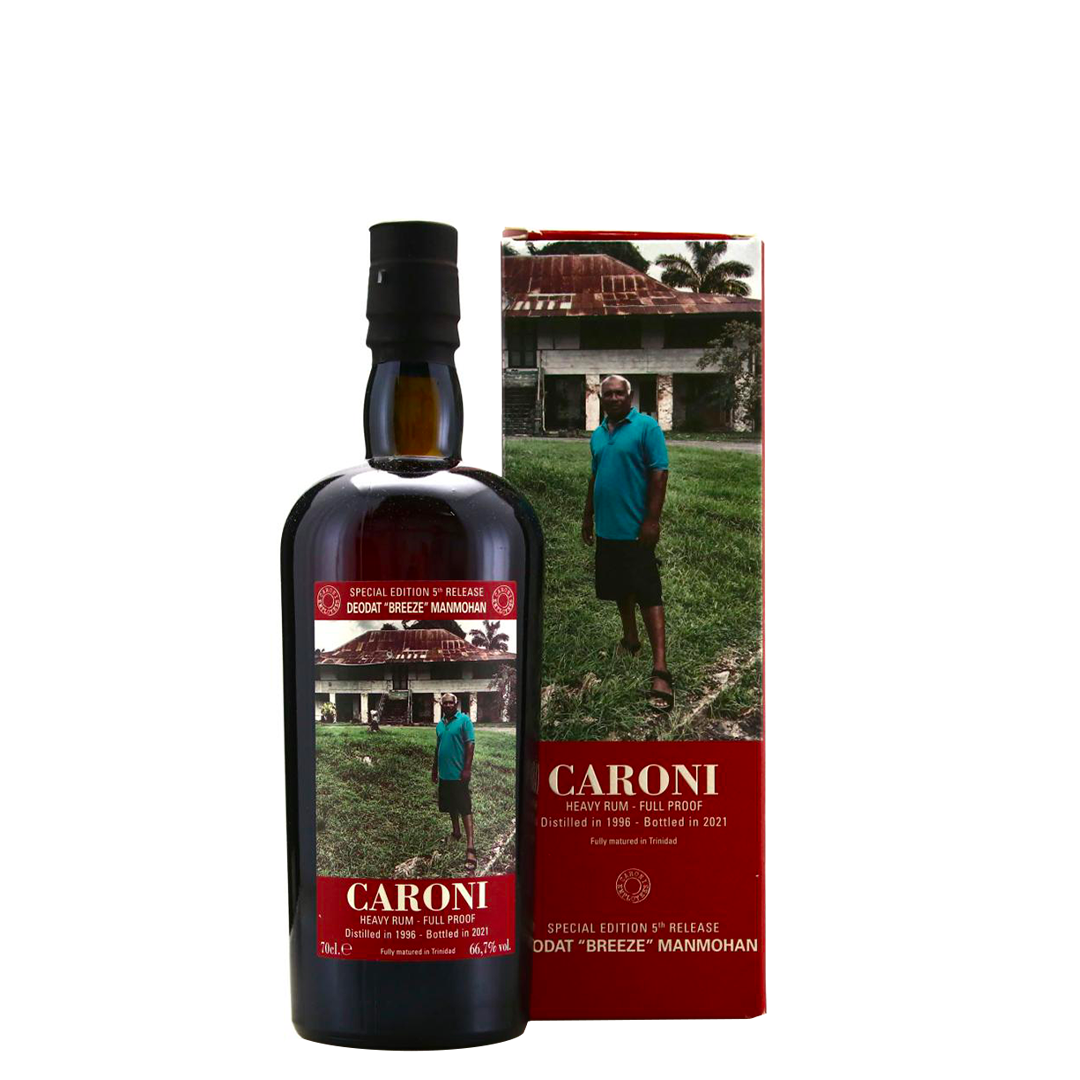 Rum Caroni Employees 5th Release Deodat “Breeze” Manmohan Full Proof 70 cl
