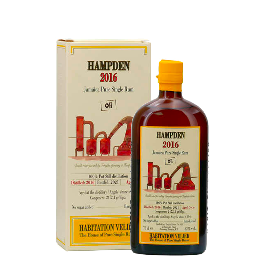 Rum Hampden Diamond H 2016 Habitation Velier 70 cl - squisitoo