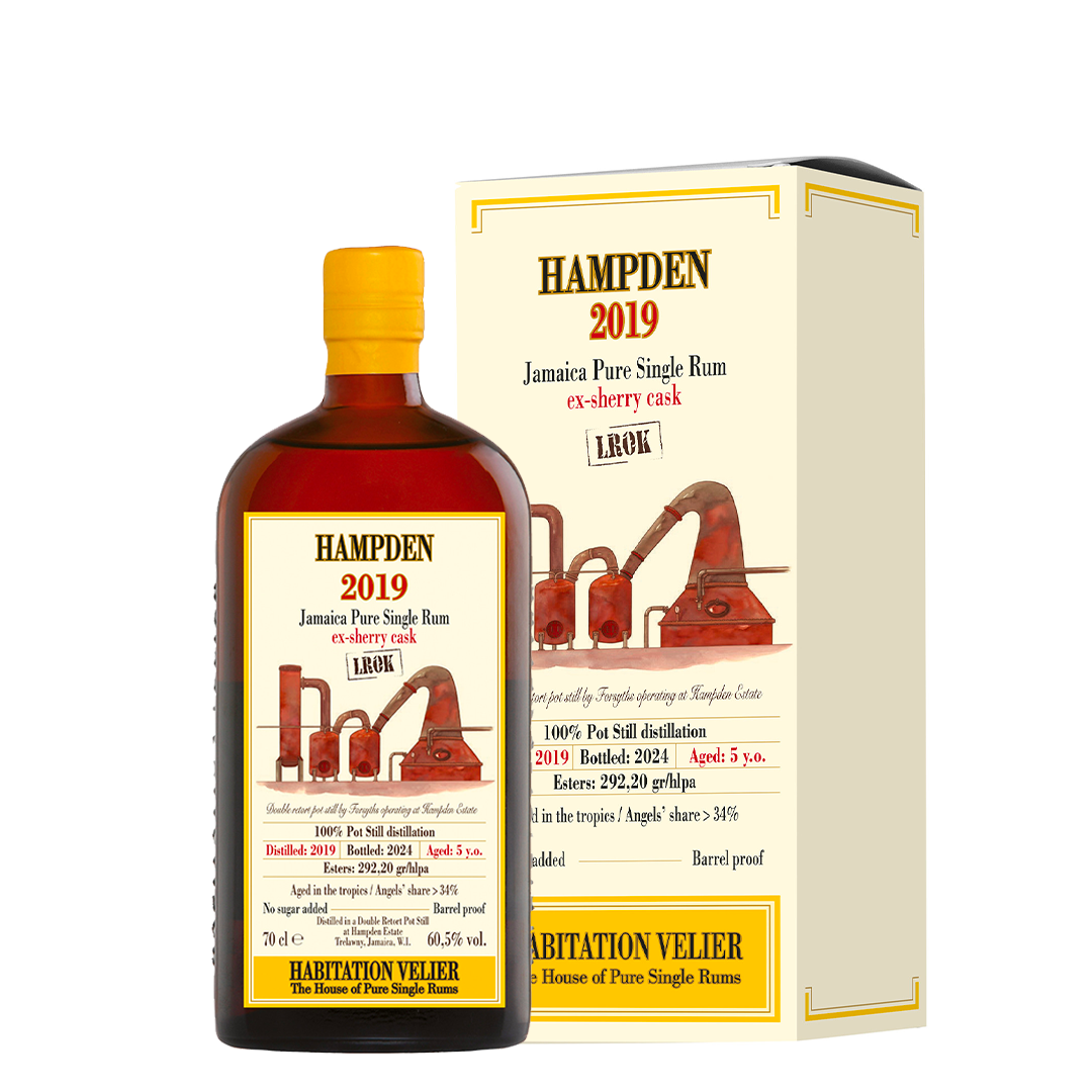 Rum Hampden LROK 2019 Ex-Sherry Cask Habitation Velier 70 cl - squisitoo