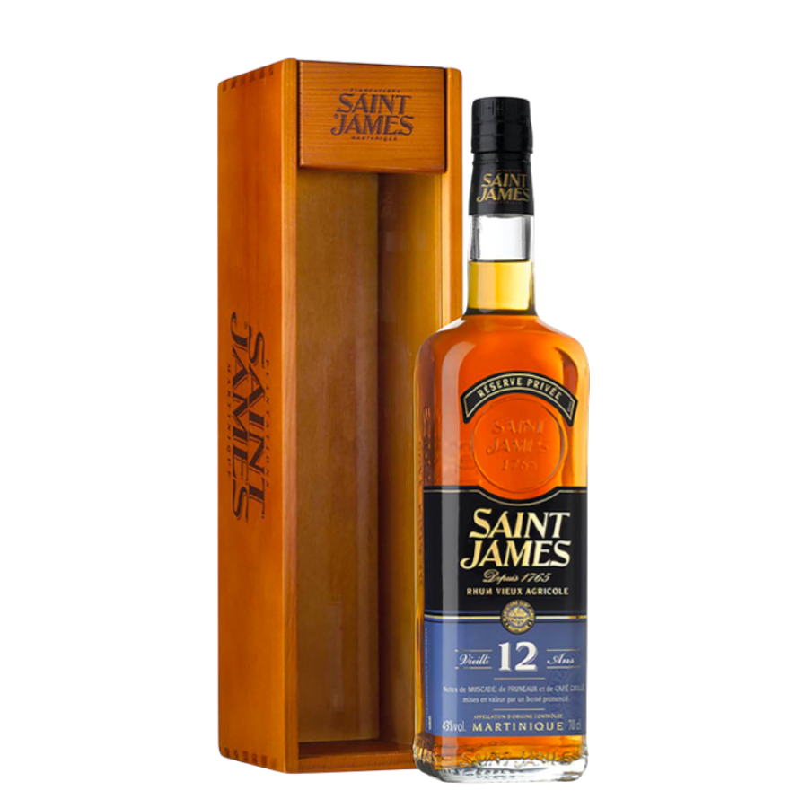 Rum Saint James 12 Years Old Réserve Privée Vieux Agricole 70 cl