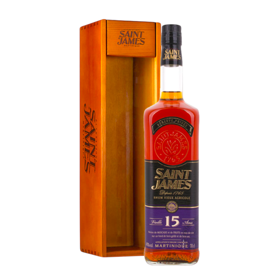 Rum Saint James 15 Years Old Réserve Privée Vieux Agricole 70 cl