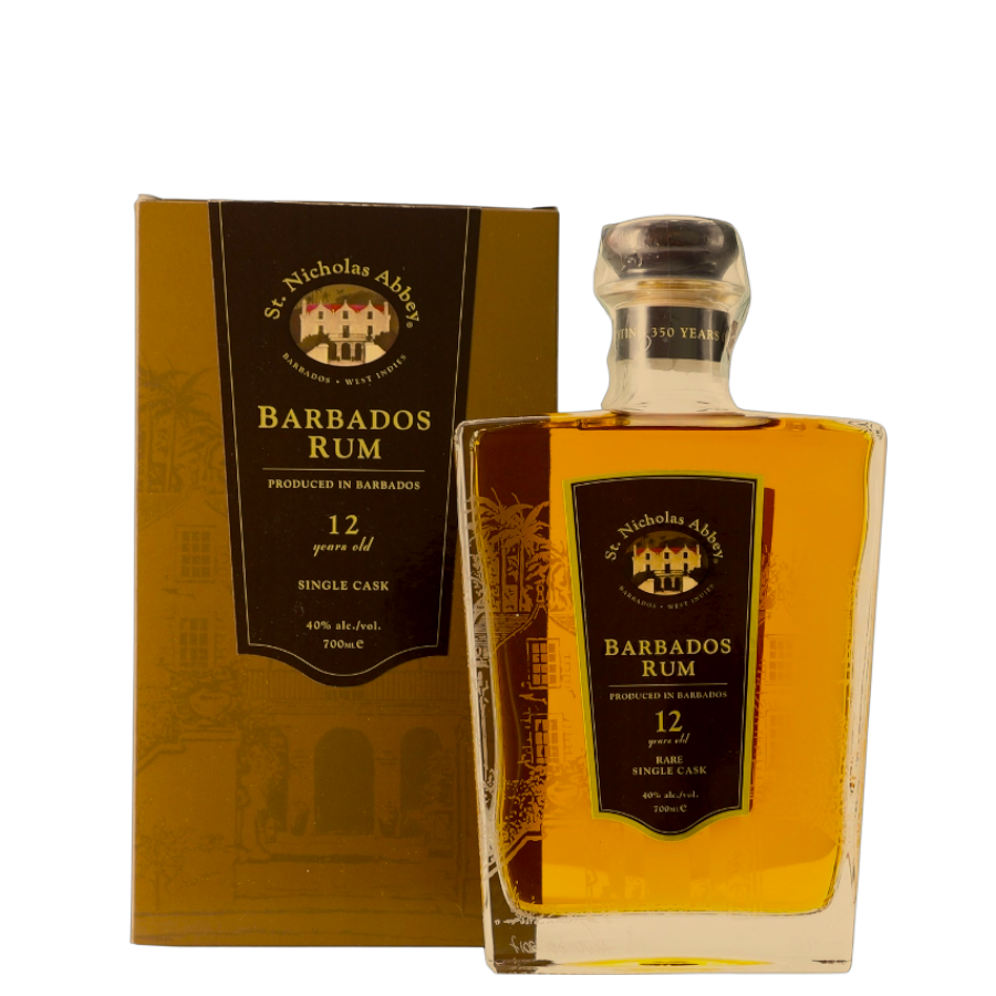 Rum St Nicholas Abbey Barbados Rare Single Cask 12 Years Old 70 cl