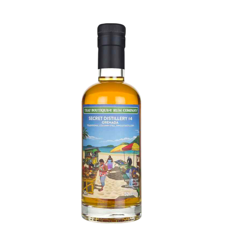 Rum TBRC Secret Distillery batch N.4 Grenada 20 Years Old Single Cask Beija-Flor 50 cl