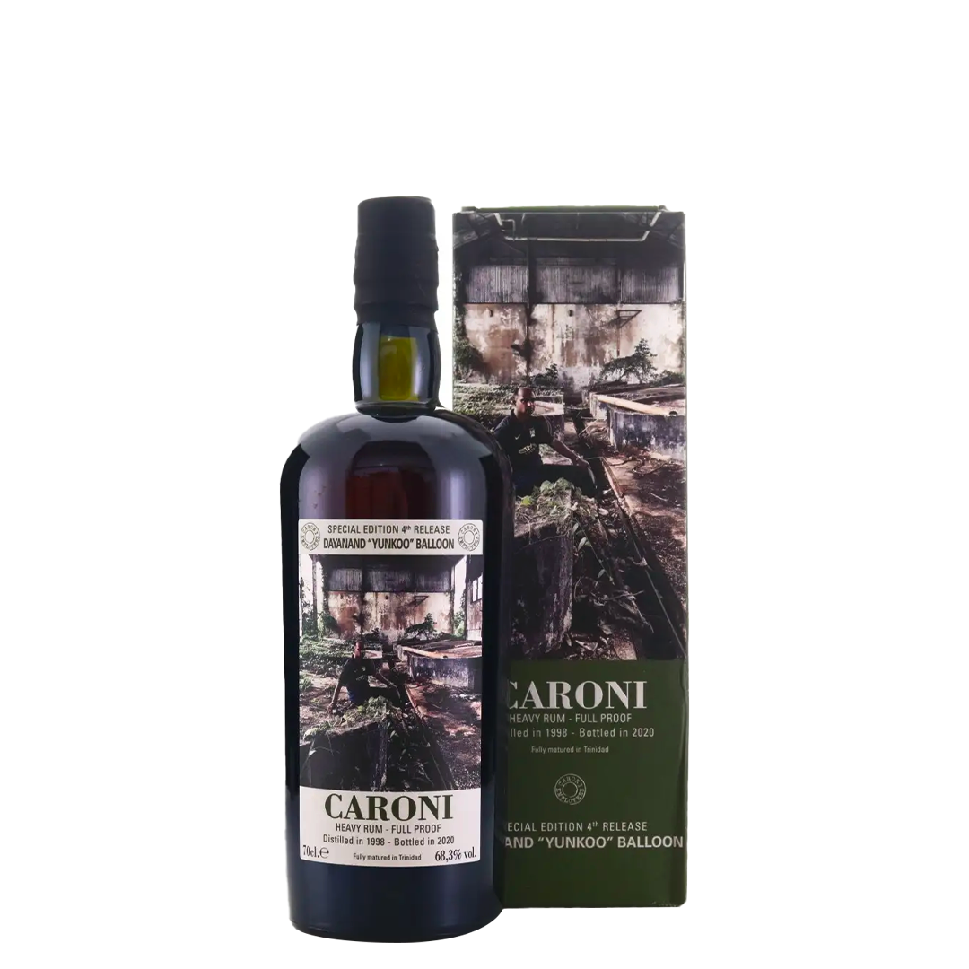 Rum Caroni Employees Dayanand "Yunkoo" Balloon 1998 22 Years Old