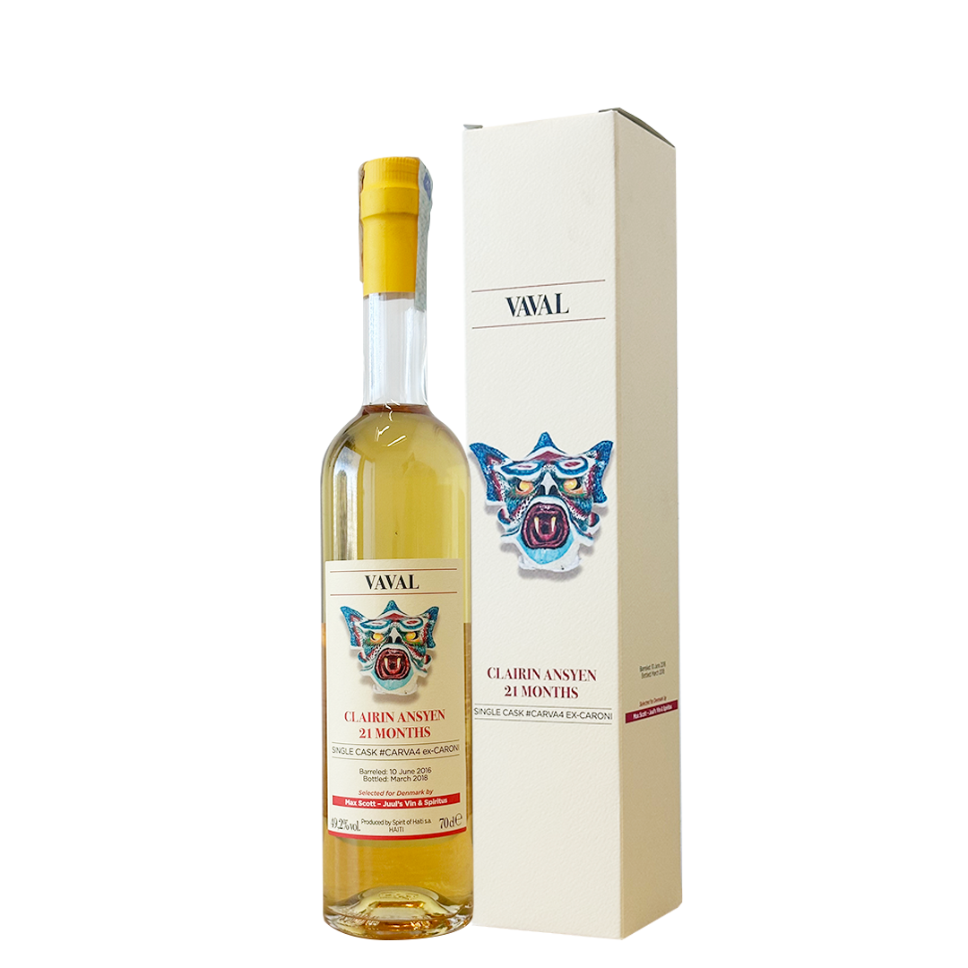 Rum Clairin Ansyen 21 months Vaval Max Scott 70 cl