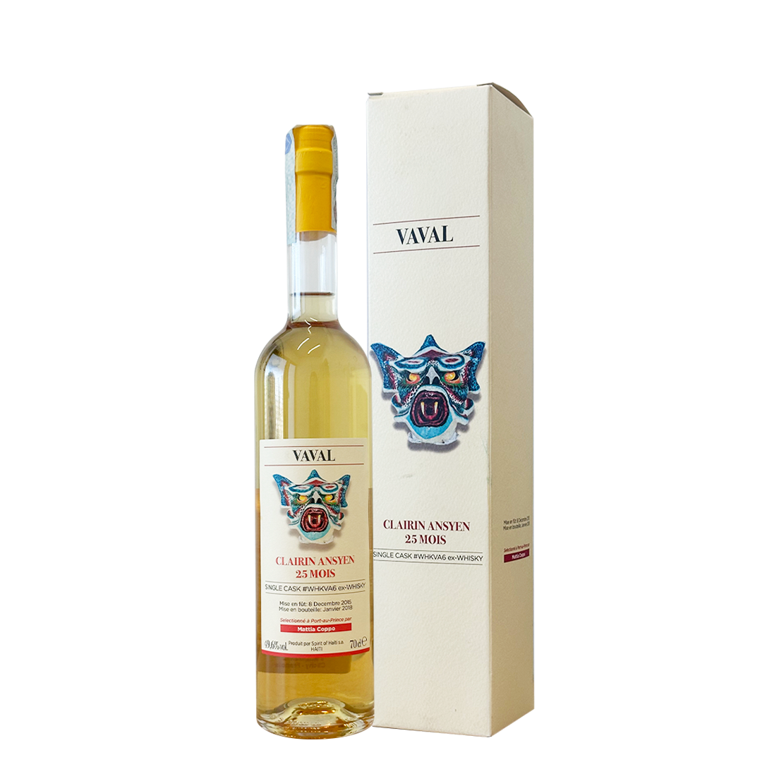 Rum Clairin Ansyen 25 mois Vaval Mattia Coppo 70 cl