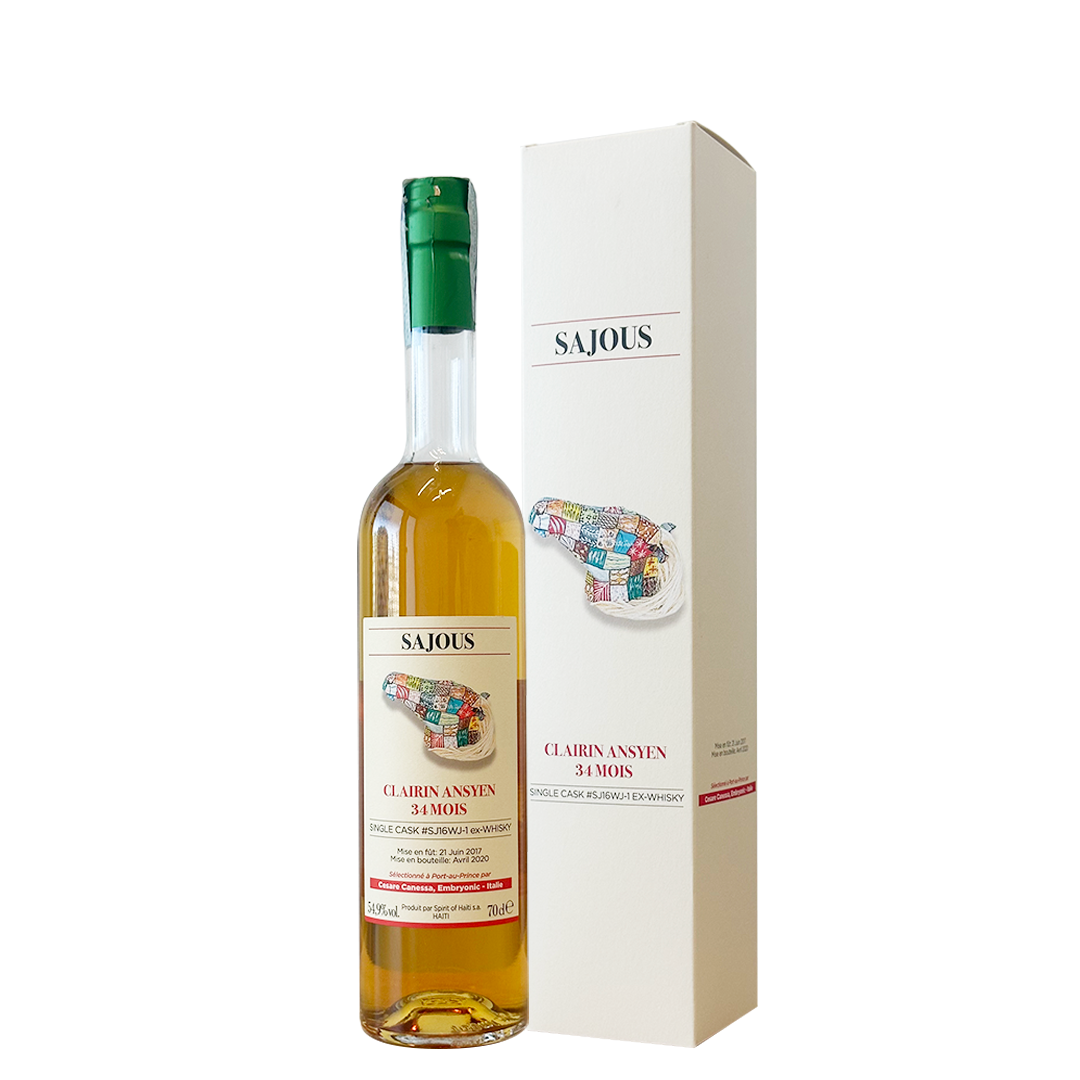 Rum Clairin Ansyen 34 mois Sajous Cesare Canessa 70 cl