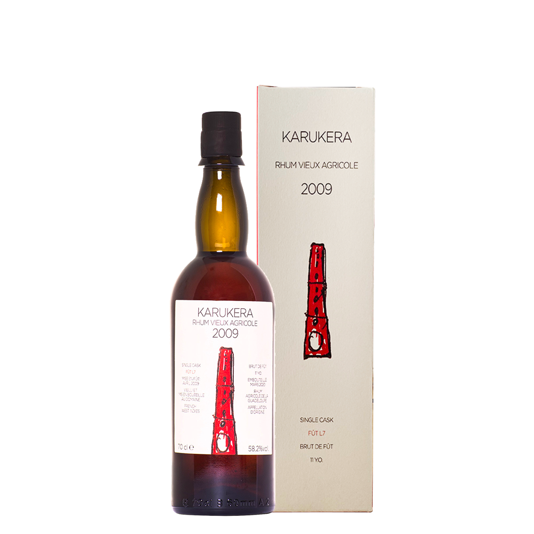 Rum Karukera 2009 Agricole Fut L7 11 Years Old 70 cl