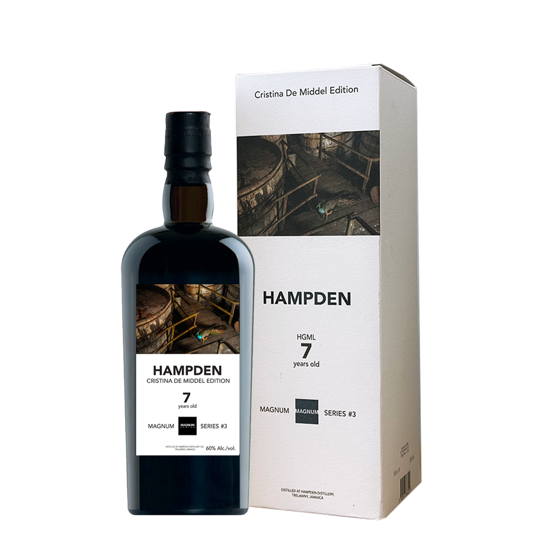 Rum Magnum Series #3 Hampden HGML 7 Years Old 2018 Cristina de middel edition 70 cl