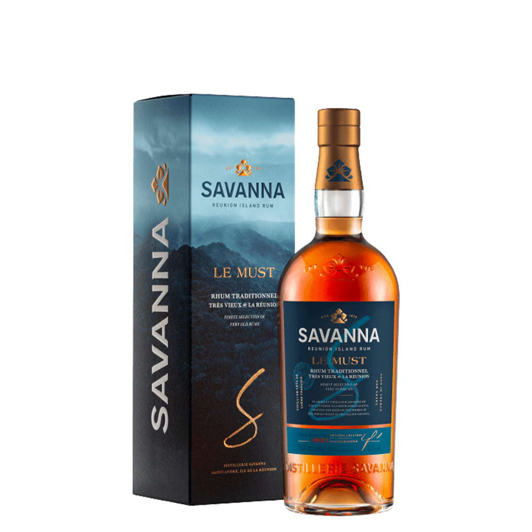 Rum Savanna Le Must Traditionnel Très Vieux de la Reunion 70 cl