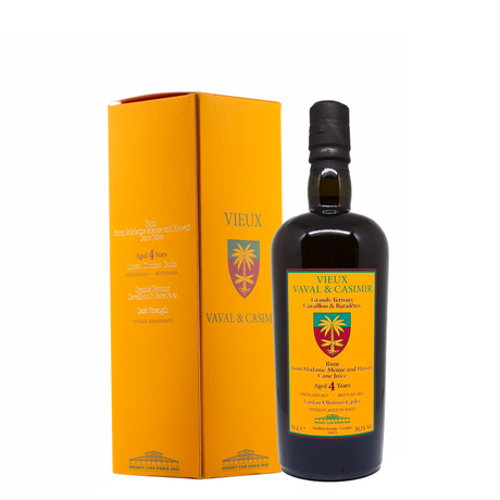 Rum Vieux Vaval & Casimir 4 Years Old Cane Juice Lustau Oloroso Casks 70 cl