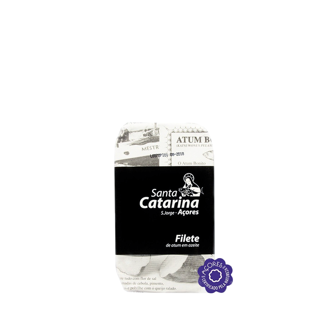 Santa Catarina filetti di tonno in olio di oliva 120 g - squisitoo