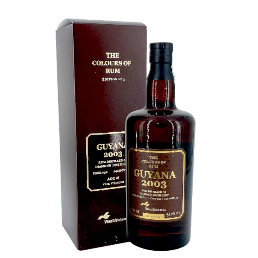The Colours of Rum Diamond 2003 Guyana 18Years Old edition N.5 70 cl