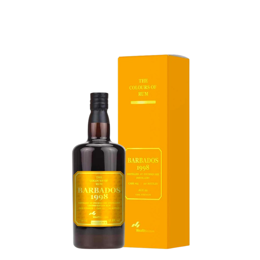 The Colours of Rum Foursquare 1998 Barbados 22 Years Old edition N.8 70 cl