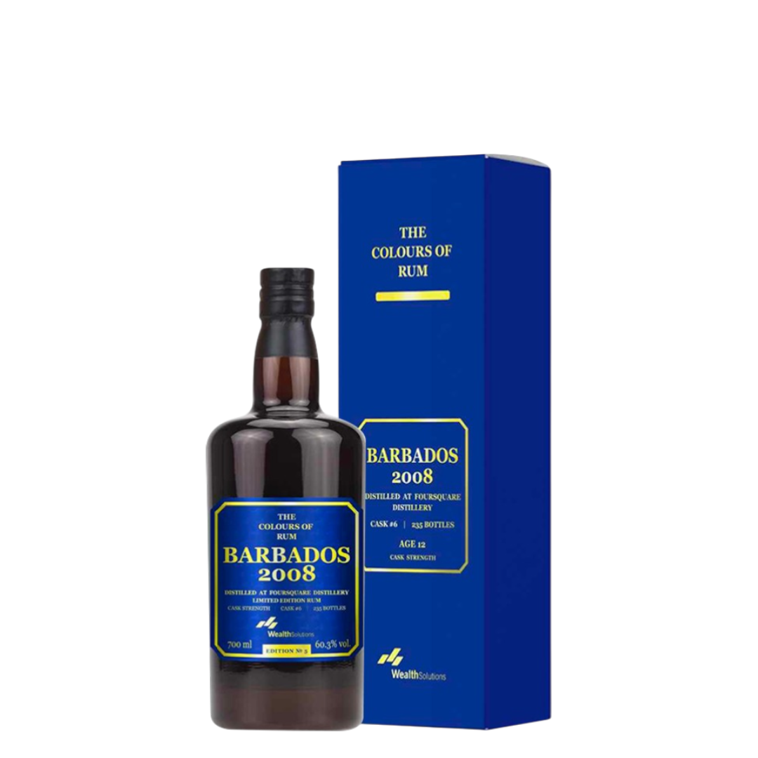 The Colours of Rum Foursquare 2008 Barbados 12 Years Old edition N.5 70 cl