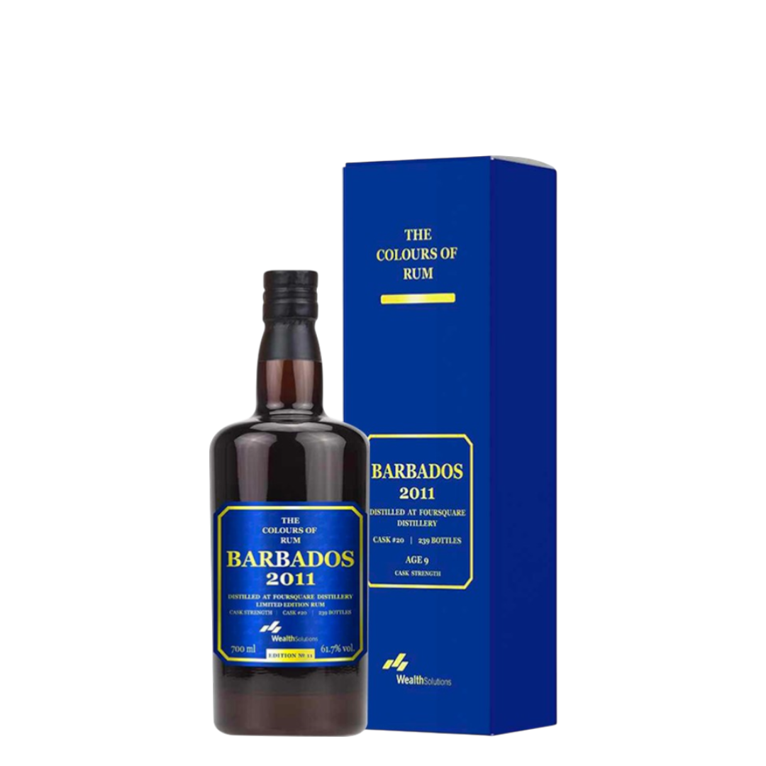 The Colours of Rum Foursquare 2011 Barbados 9 Years Old edition N.11 70 cl
