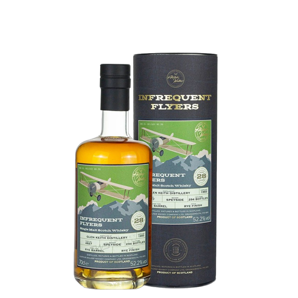 Whisky Infrequent Flyers Glen Keith 1993 - 28 Years Old 70 cl