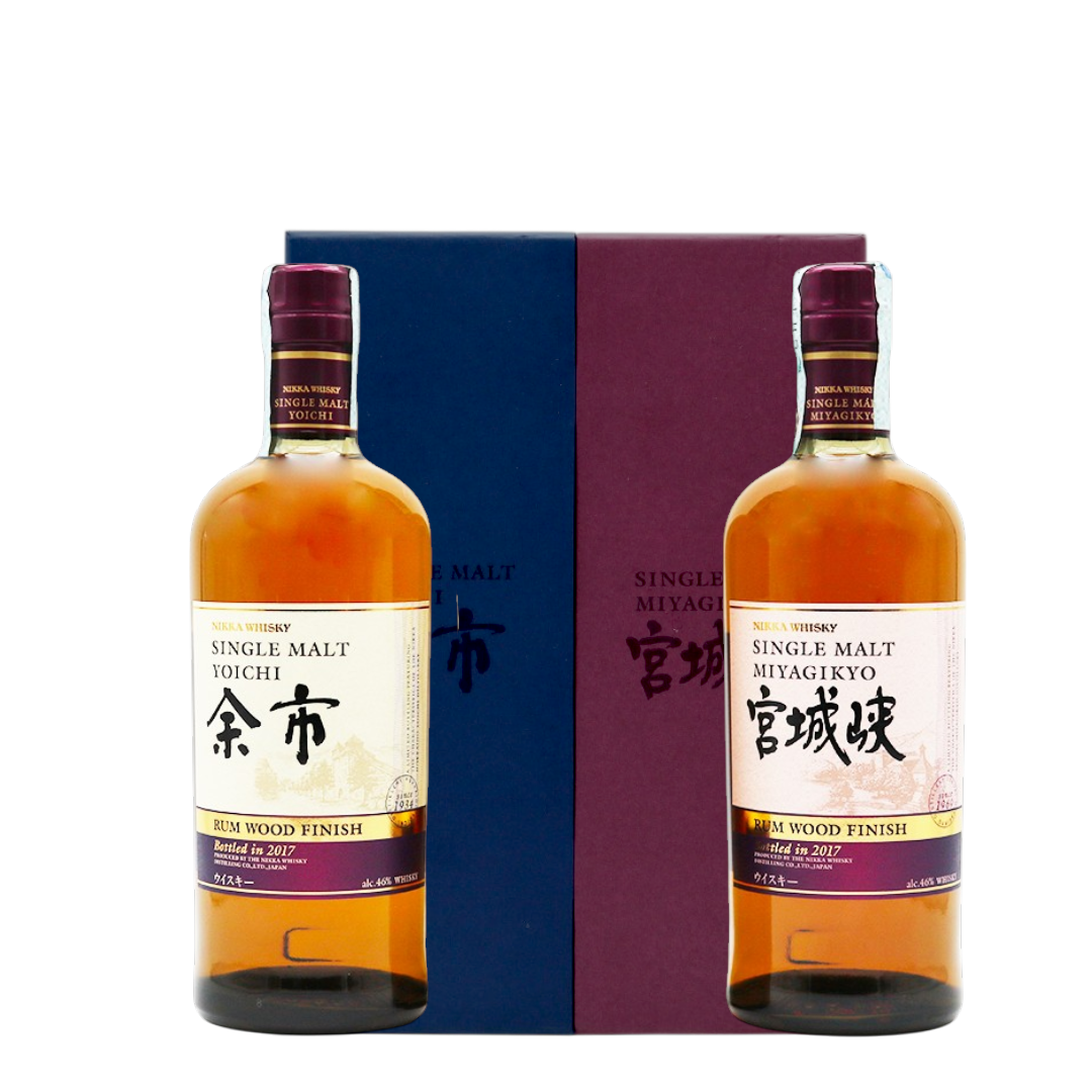 Whisky Nikka Gift Pack Yoichi 2017 & Miyagikyo 2017 70 cl