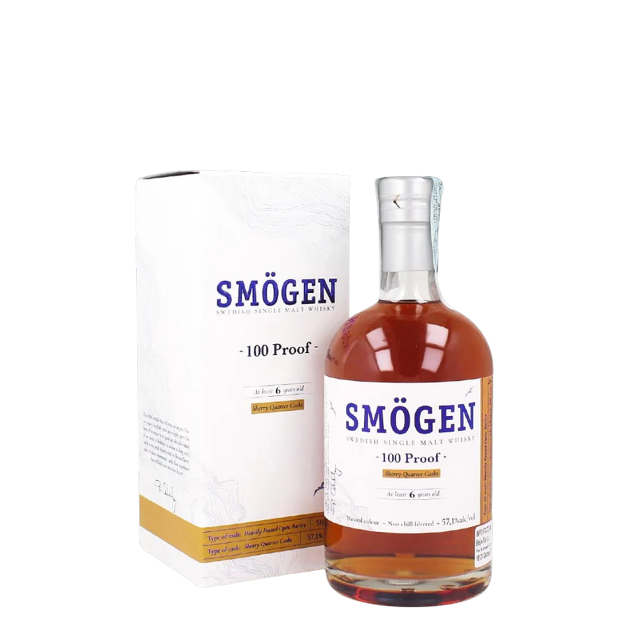 Whisky Smögen 100 Proof Sherry Quarter Cask Batch N.4 50 cl