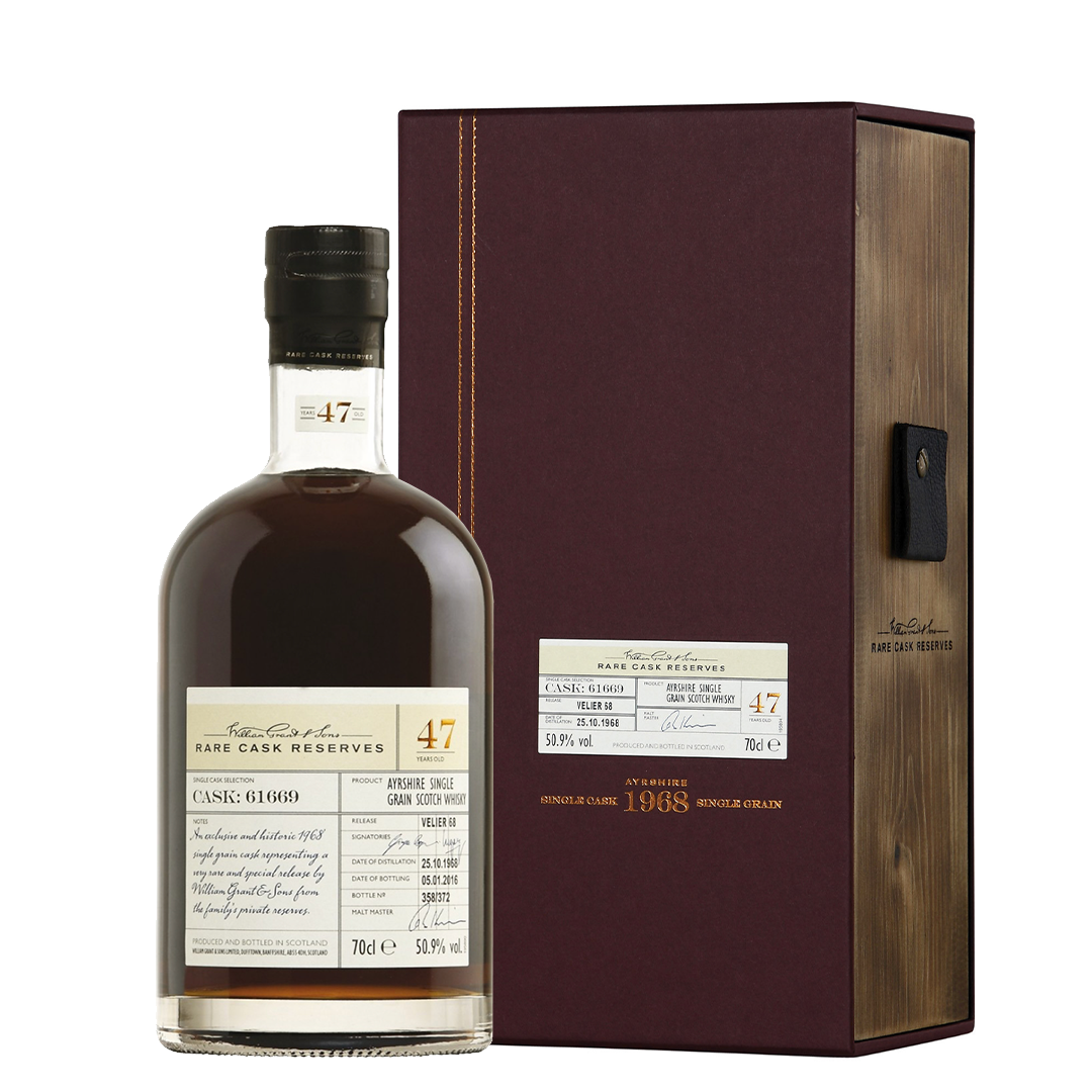 Whisky Ayrshire 1968 47 Years Old 70° Velier 70 cl