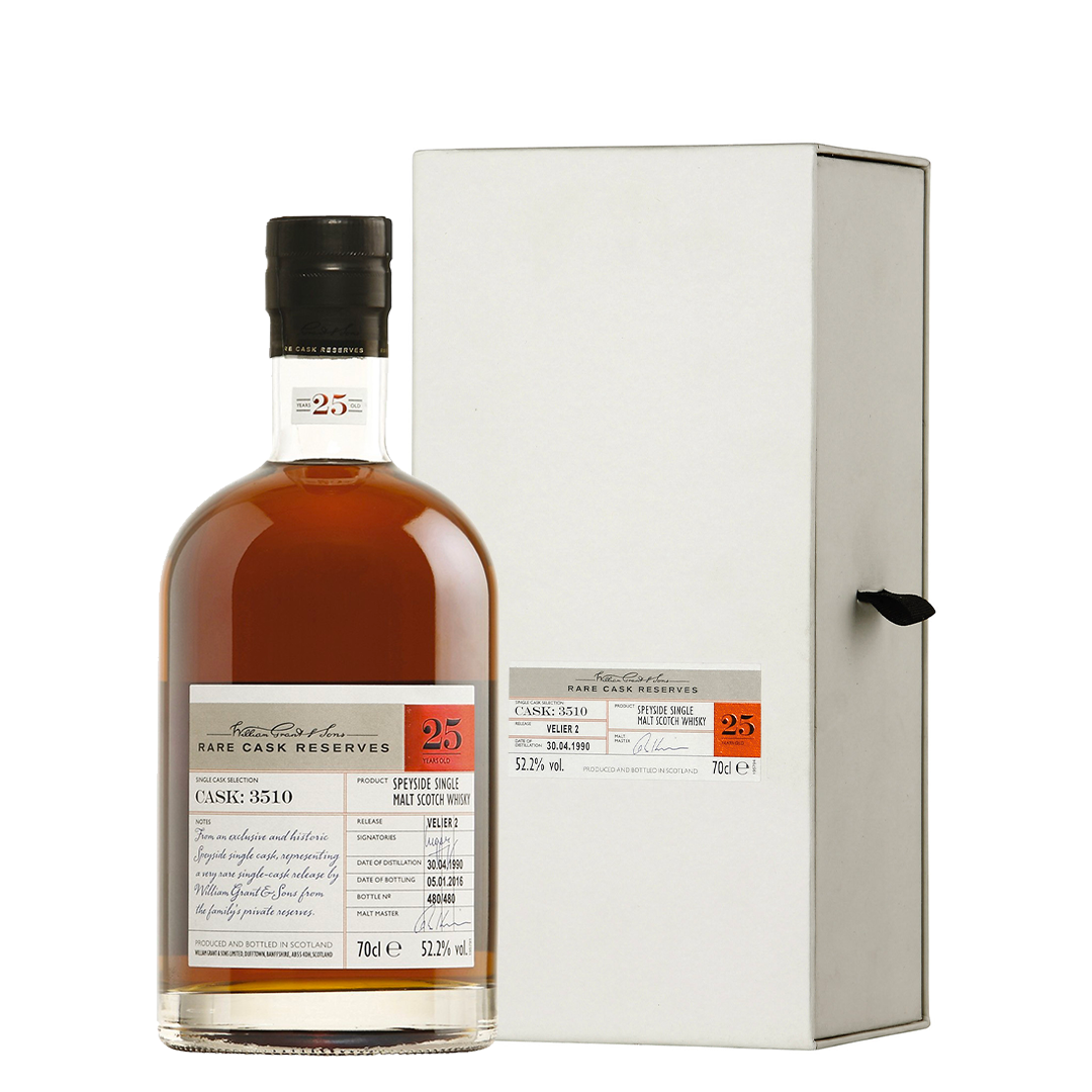 Whisky William Grant & Sons Velier 2 25 Years Old 1990 70 cl