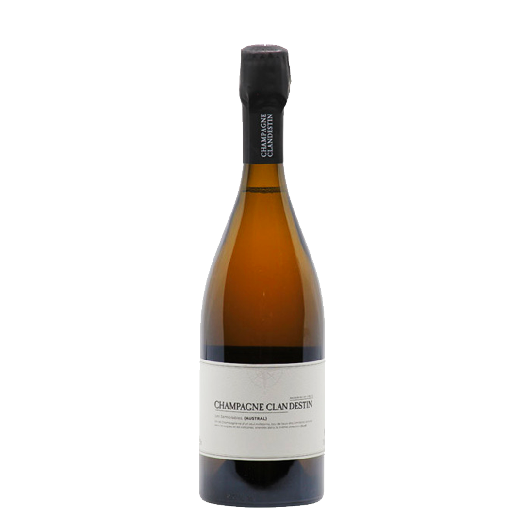 Clandestin Champagne Austral Brut Nature 2019 disgorgement 2022