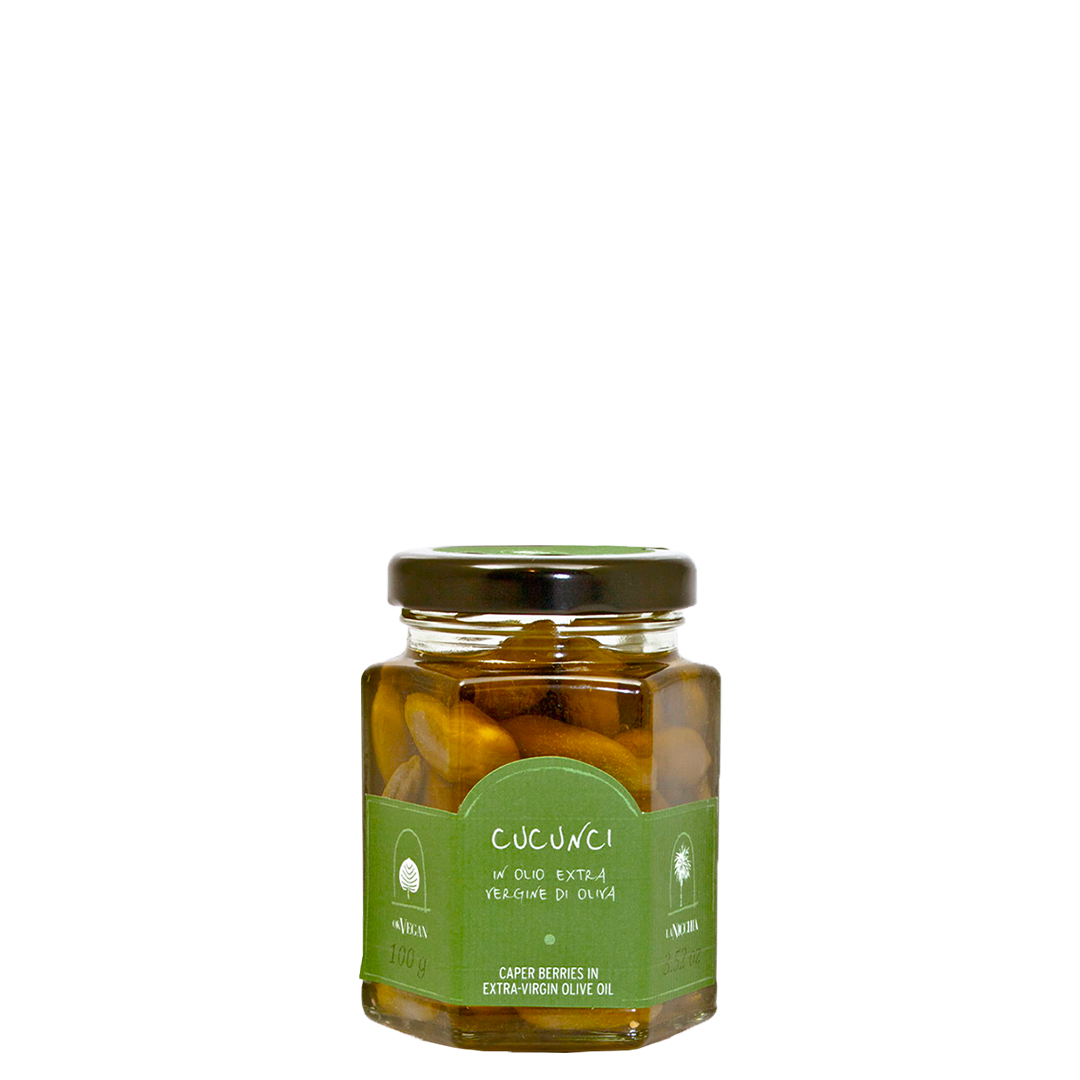 La Nicchia Cucunci in olio extra vergine d'oliva 100 g - squisitoo
