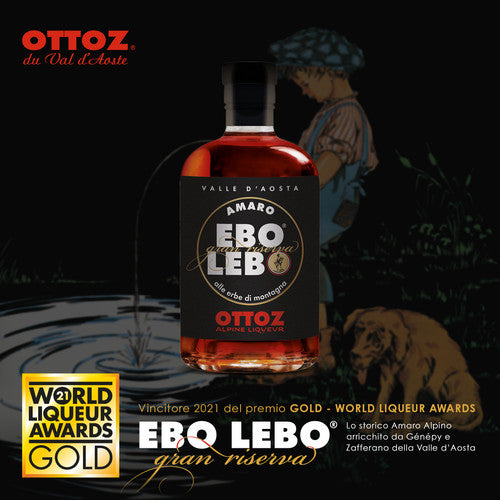Amaro Ottoz Ebo Lebo gran riserva 70 cl - squisitoo