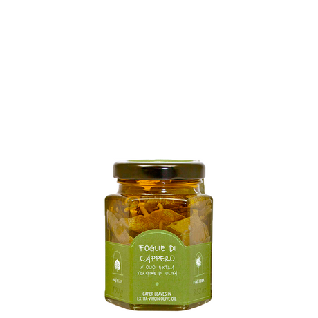 La Nicchia caper leaves in extra virgin olive oil 100 g