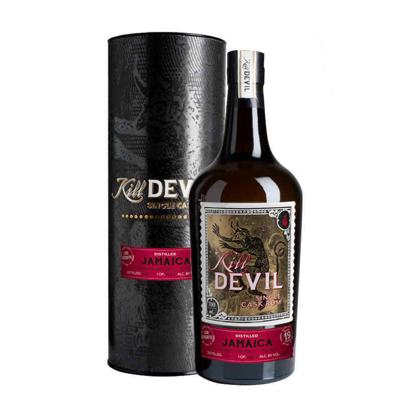 Rum Kill Devil Jamaica Hampden Pot Still 19 Years Old 70 cl