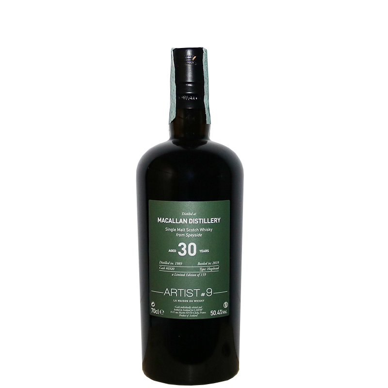Whisky LMDW Macallan 1989 30 Years Old Artist N.9 70 cl
