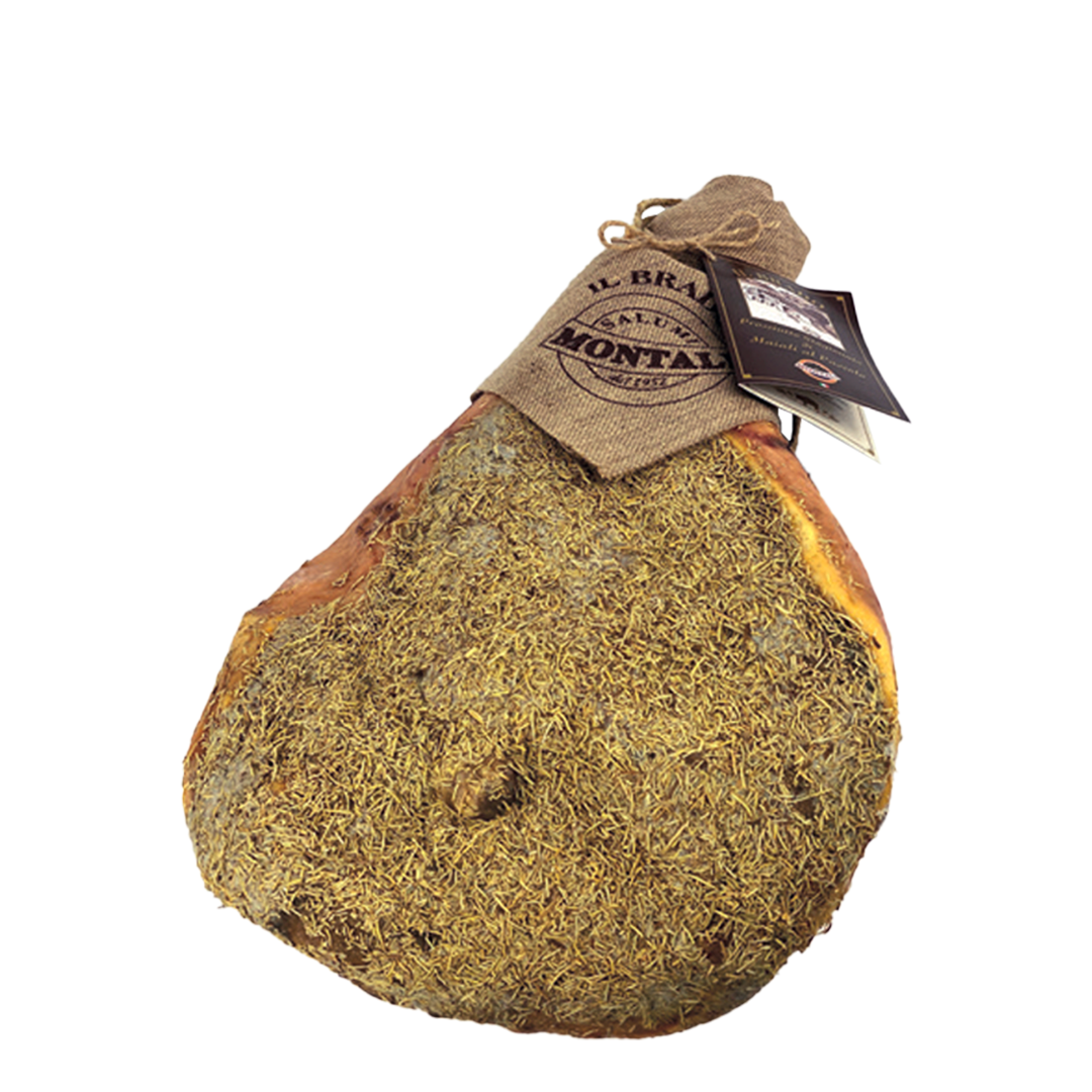 Montali Il Brado Prosciutto Crudo stagionato minimo 24 mesi intero con osso - squisitoo