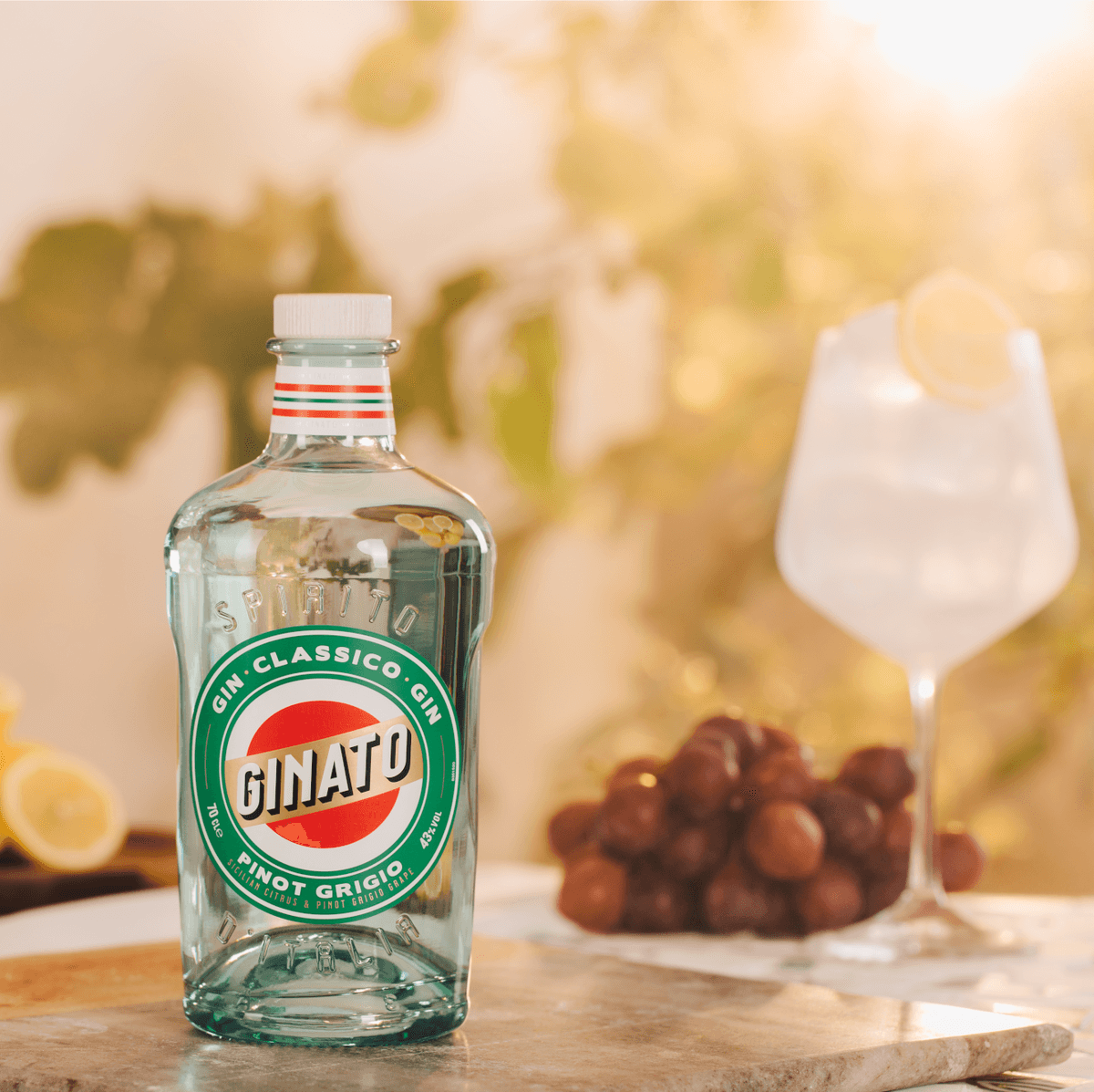 Ginato Pinot Grigio Gin 70 cl - squisitoo