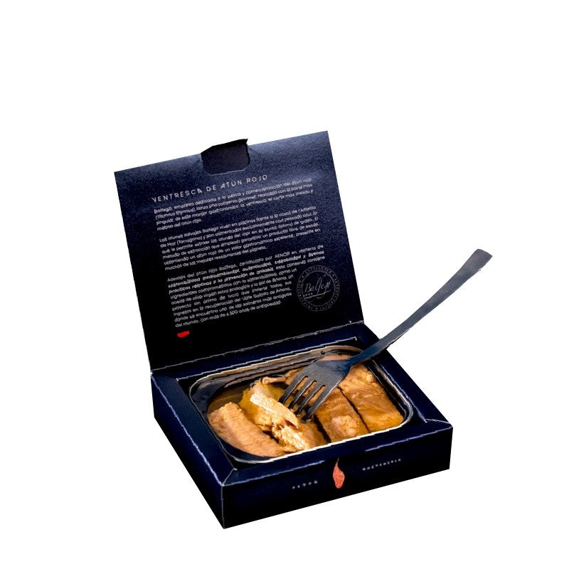 Balfegó pezzi di ventresca di tonno rosso in olio di oliva 230 g - squisitoo