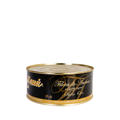 El Menú Filetti di acciughe del Cantàbrico in olio di oliva serie oro 1 kg