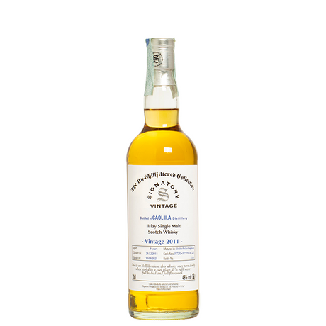 Whisky Signatory Vintage Caol Ila 2011 9  Years Old Un-Chillfiltered Collection 70 cl